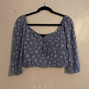 Kendall & Kylie floral top